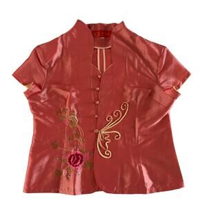 NWT Cheongsam style blouse